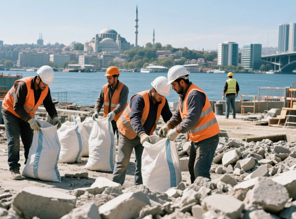 İstanbul çuvallı moloz taşıma